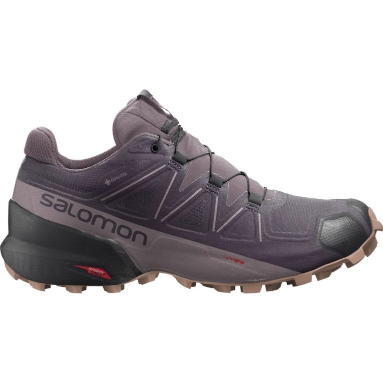 Brown Salomon Speedcross 5 GTX Women\'s Trail Running Shoes | PH 87962A